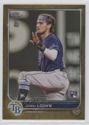 2022 Topps Chrome Ben Baller Edition Gold Refractor 7/50 Josh Lowe Rookie RC 3p9