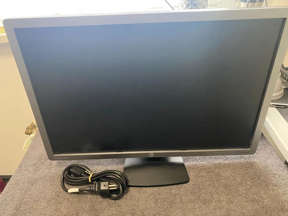 HP EliteDisplay E241i 24"| Full HD IPS Monitor 1920×1200| Pivot höhenverstellbar - Bild 2 von 4