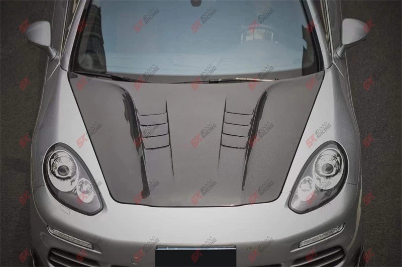 Kit de carrocería difusor trasero labio delantero de fibra de carbono para Porsche Panamera 970 2014-2016 Foto 2 de 4