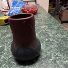 Van Briggle Burgundy Black Art Pottery Ceramic Decorative Vase Matte Colorado — photo 2