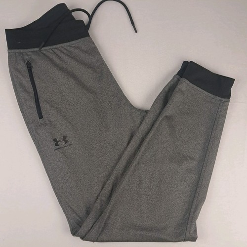 Under Armour Men's Sportstyle Jogger Tapered ColdGear Loose Fit Gray Large EUC