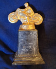 Motorcycle Racing Trophy Plastic Base 1950s No Writing