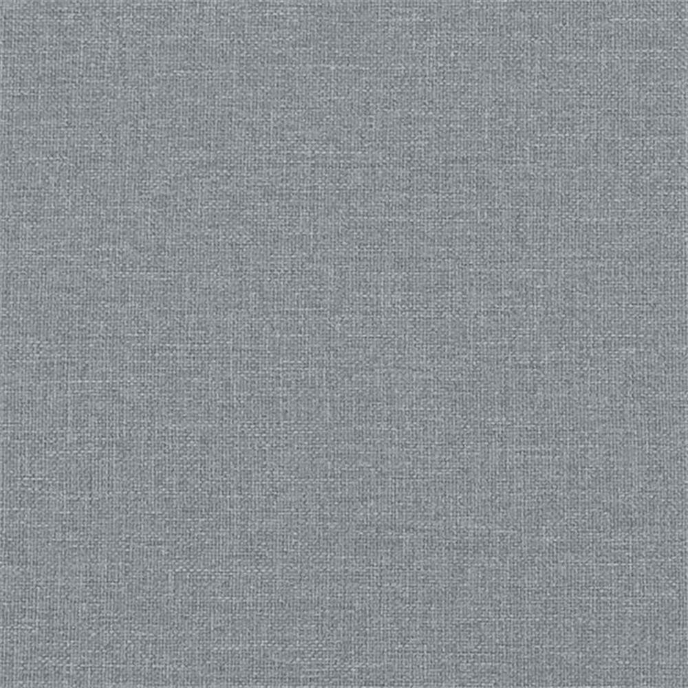 Bowery Hill Contemporary Engineered Wood King Bed Frame in Light Grey