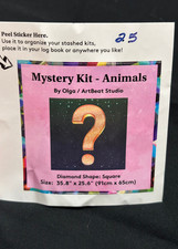 Diamond Art Club Kit Mystery - Animals Painting By Olga/Artbeat 35.8x25.6"