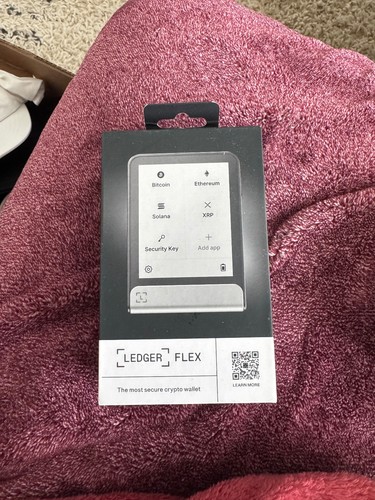 Ledger Flex Crypto Hardware Wallet E INK TOUCH SCREEN