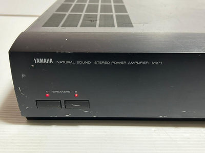 YAMAHA Power Amplifier MX-1 Stereo Power Amplifier Working used | eBay