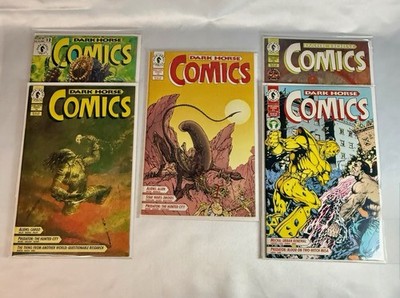 Dark Horse Comics Lot: Issues #12, #16, #18, #20, #21 Sci-Fi Anthology