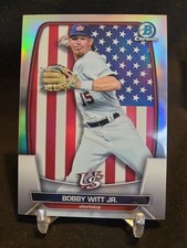 2023 Bowman Chrome Sp /499 WBC  Refractor  Bobby Witt Jr Non Auto