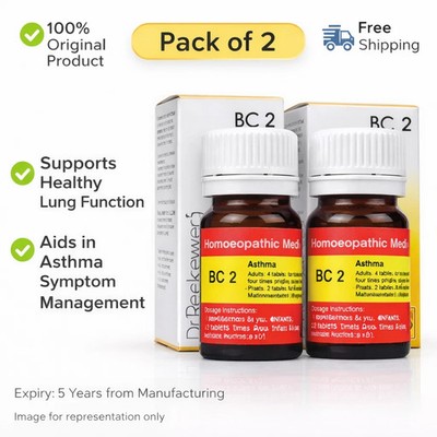 Dr Reckeweg BC 2 Tablets 20g Homeopathic General Wellness Support 2 Pack