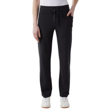 32 Degrees Women's Ribbed Pant in Black, Size M