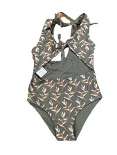 Of One Sea Ginger Heliconia Cutout One Piece ...