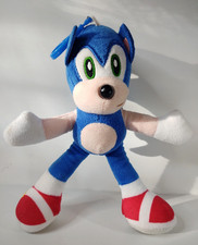 Sonic the Hedgehog Plush Figure 8 Inch Stuffed Toy SEGA Keychain Backpack Clip