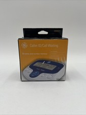 GE Call Waiting Caller ID 70 Name Number Memory 29096GE1-B Large Display NEW