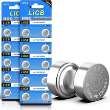 20 LR41 Coin Cell Batteries – Trusted Performance for Medical Devices & Gadgets