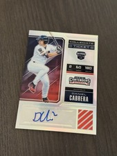 2018 Panini Contenders Elite Extra Edition Holo Auto /25 #USA-DC DANIEL CABRERA