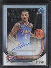 2025-26 Bowman #BCA-JI Jaylin Williams Chrome Autographs Refractor /499