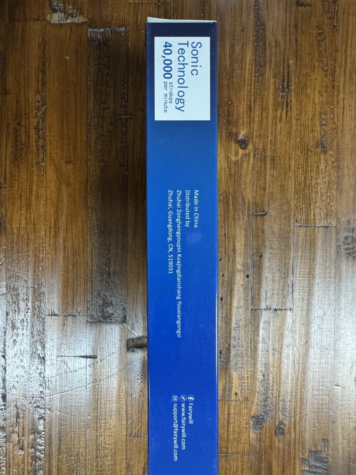 Fairywill FW-507 5-Modes Electric Toothbrush with 3 Replacement Heads - Black