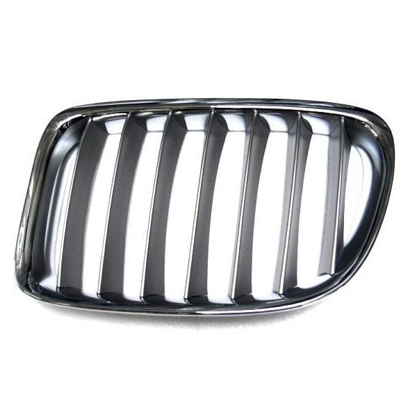 Verkleidung Gitter Links FüR BMW X1 E84 Von 2009 Chrom Grau 51112993307-image