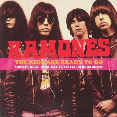 Ramones The Kids Are Ready To Go Montevideo Uruguay 1994 Splatter Colored Vinyl