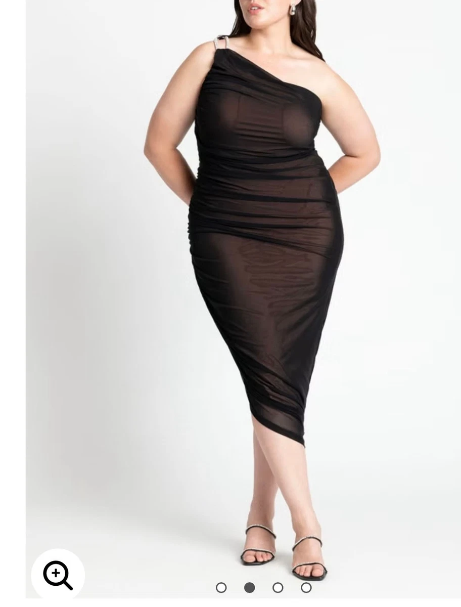 wedding guest fall cocktail dress DRESSTELLS Vintage for Women Black XS Lovers Day Category_BODYCON Size:XL (Sizes 14-16) TFNC Plus - Slinky
