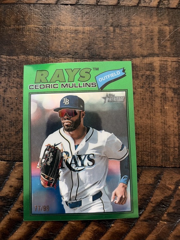 Lot Of 3 SP 2026  Topps Heritage Baseball Cedric Mullins Curtis Mead Caden Dana