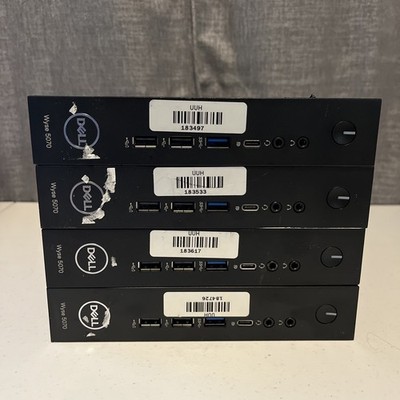 Dell Wyse 5070 Thin Client Desktop Celeron J4105 4GB RAM 16GB eMMC | Lot of 4