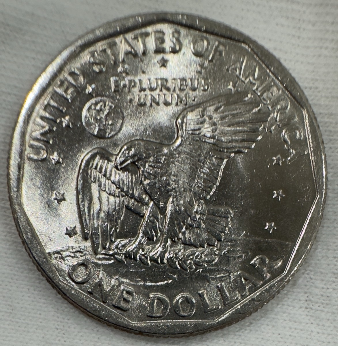 アブディール　バストボーイング　オリカラ 1979 D Susan B Anthony Dollar RARE Error Filled D Dot Pristine
