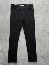Levi's Jeans Womens 29 Black 311 Shaping Skinny Mid Rise Stretch Slim Denim