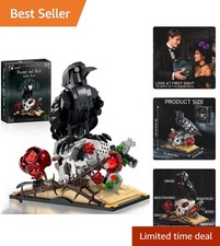 758 PCS Gothic Raven Skull Collection - Perfect for Halloween or Birthdays