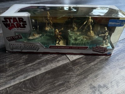 Hasbro Star Wars Battle Packs Unleashed Anakin vs Dooku 2009 Walmart Exclusive