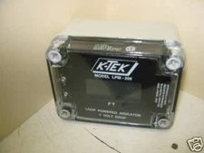 K-TEK LPM-200 LOOP POWERED INDICATOR 1 VOLT DROP METER