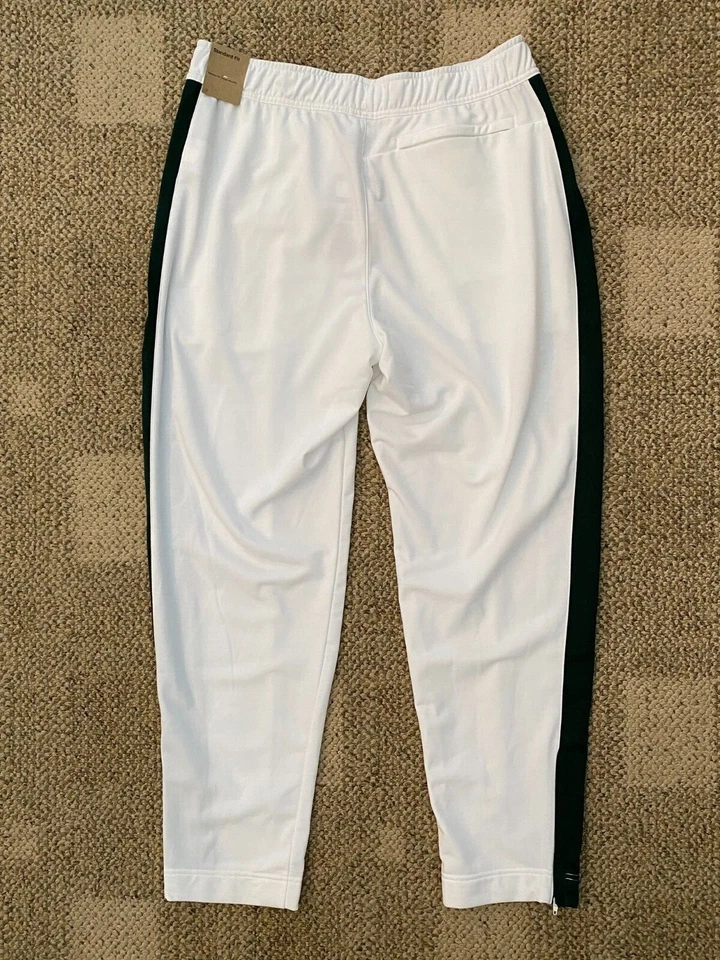 Pantalones de tenis Nike para cancha blancos verdes a rayas DC0621-101 para hombre talla grande Foto 4 de 4