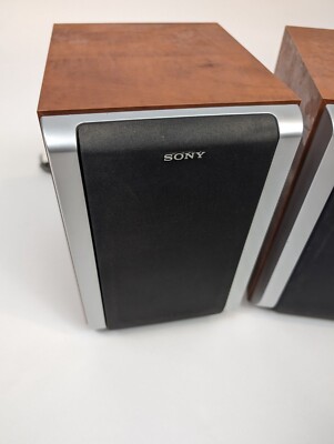 Sony SS-DX2D Micro Bookshelf 2-Way Bass Reflex Stereo Speakers