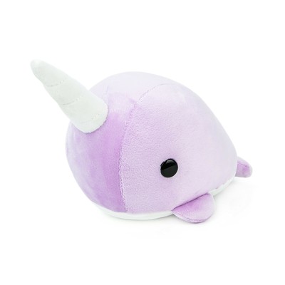 Bellzi® Cute Purple Narwhal Stuffed Animal Plush Toy - Narrzi (858469005582)