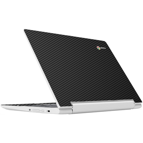 LidStyles Carbon Fiber Laptop Skin Protector Decal Samsung Chromebook XE303C12 - Foto 1 di 8