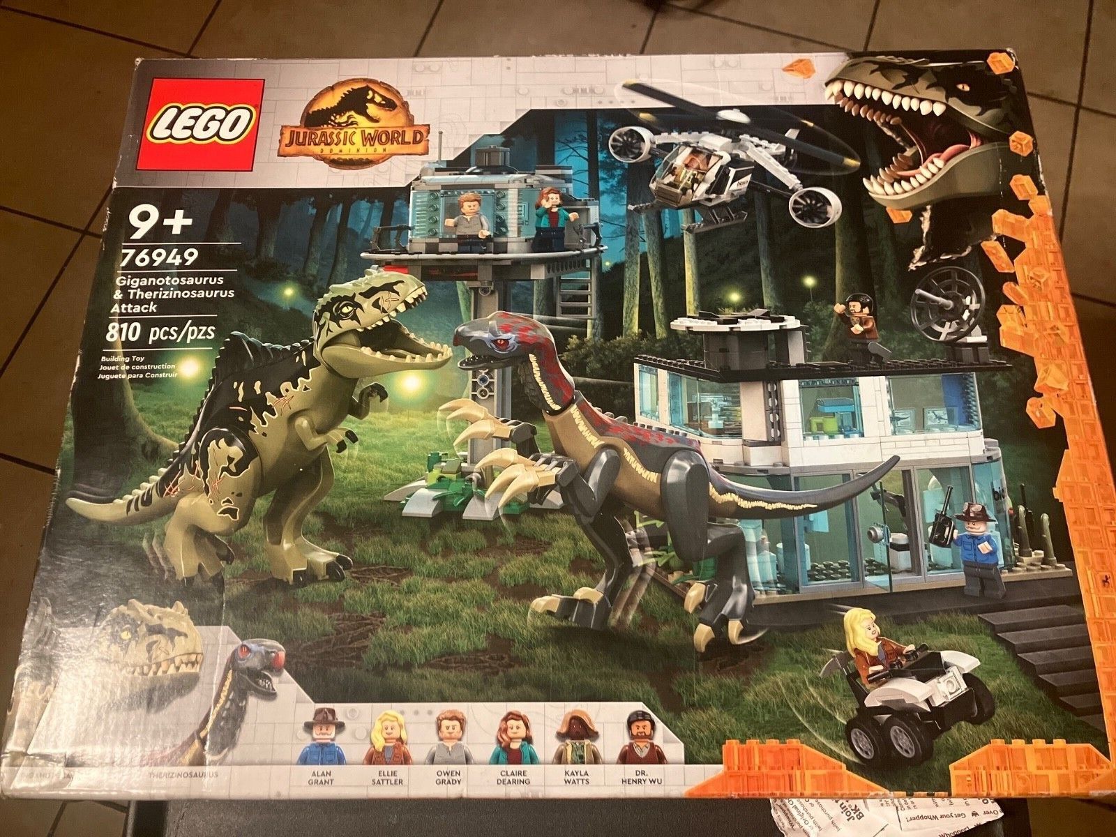 LEGO Jurassic World: Giganotosaurus & Therizinosaurus Attack (76949)