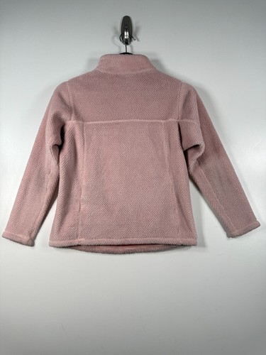 Patagonia Kids Girls Re-Tool Snap T Pullover Fleece Jacket Pink Sz 12 17x21.5 - Picture 15 of 20