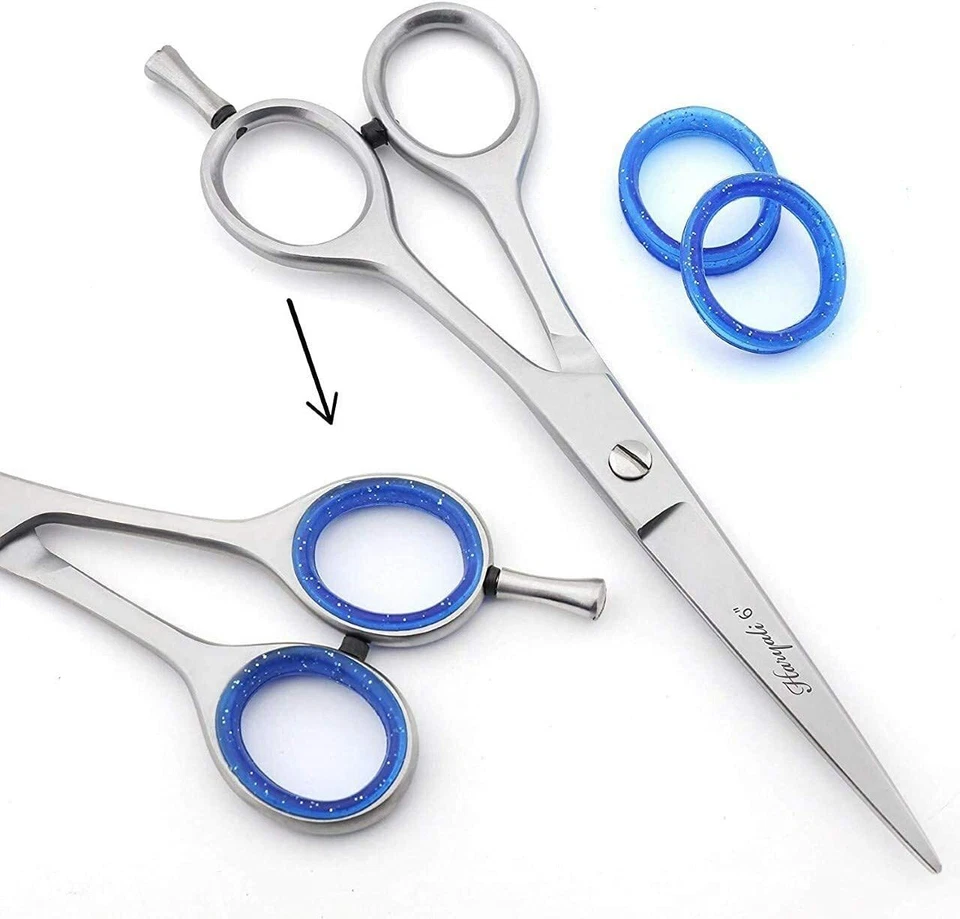 Professional Hairdressing Scissor Hair Cutting Shears with Classic Leather Pouch - Image 3 of 4