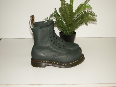 Dr Martens 1460 PASCAL soft virginia leather boots pine green UK EU 36 US  UK