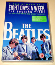 The BEATLES : EIGHT DAYS A WEEK  -The Touring Years DVD 2016 New/Sealed/Unplayed
