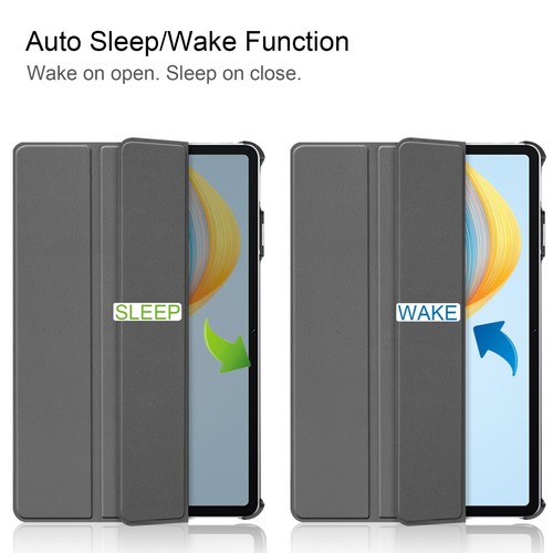 Case for Huawei Honor V8 11" Tri-fold caster hard shell auto wake Tablet cover - Picture 20 of 32