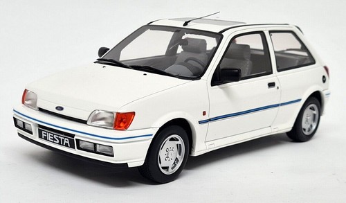 Otto 1/18 - Ford Fiesta XR2i 1989 White Resin Scale Model Car - Picture 14 of 14