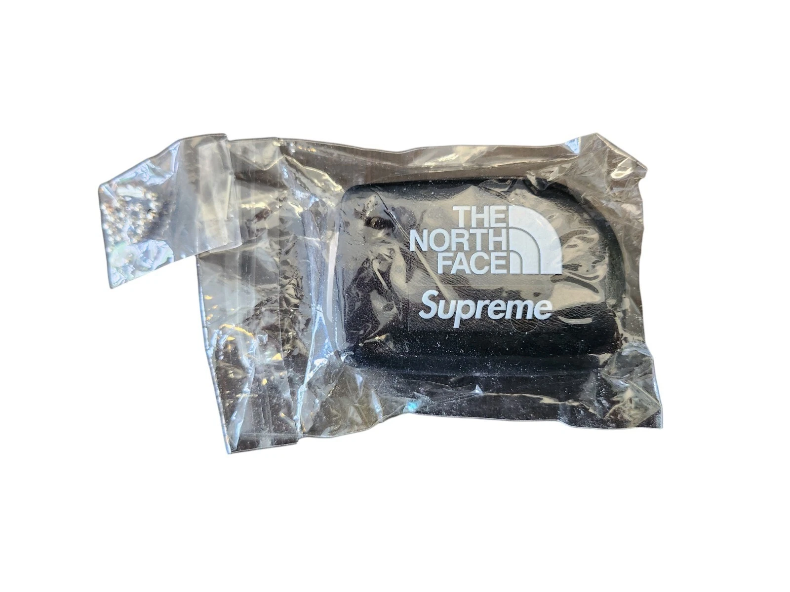 Porte clés flottant Supreme x The North Face noir flambant neuf SS20 TNF