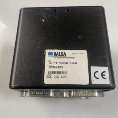Dalsa CCD Image Capture CL-P1-4096W-ECEW ECE COW LVD c01 Line Scan Camera