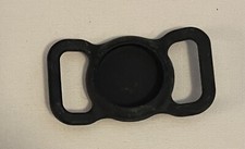 Black Rubber Tracker Holder Attach To Pet Collar