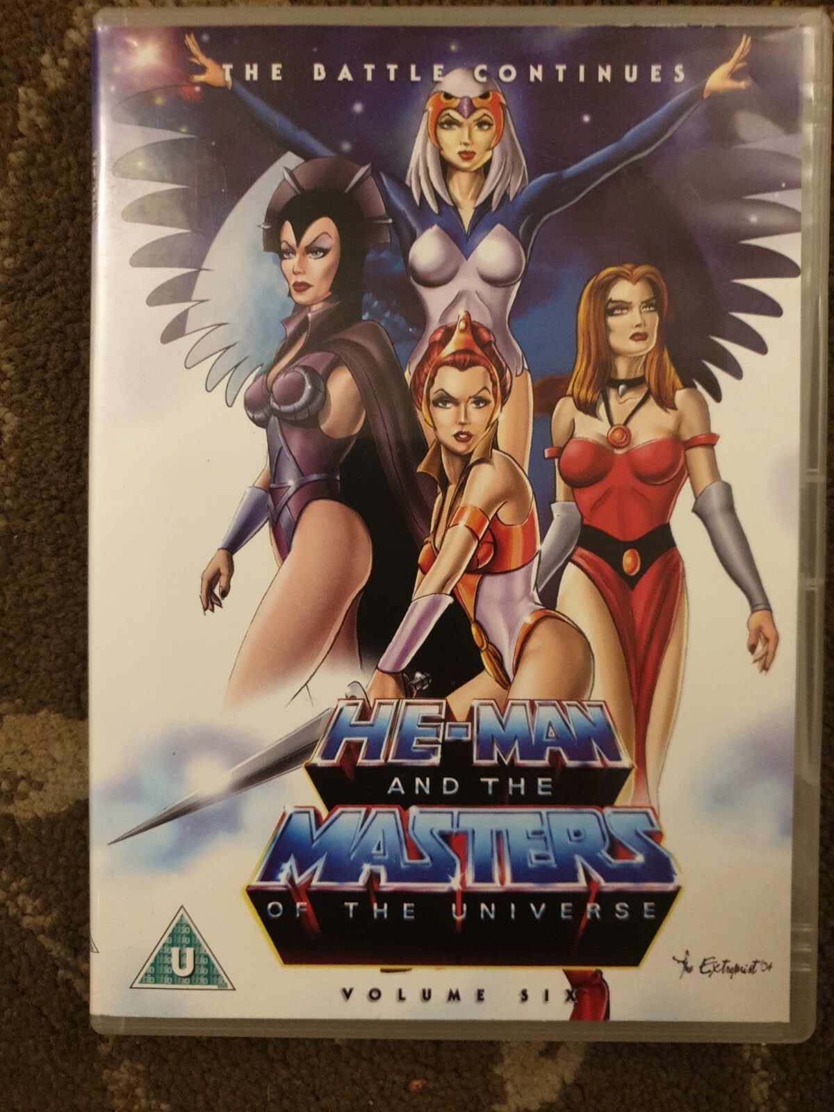 HE MAN MASTERS OF THE UNIVERSE VOLUME 6 DVD VOL 6 RETRO 6 EPISODES