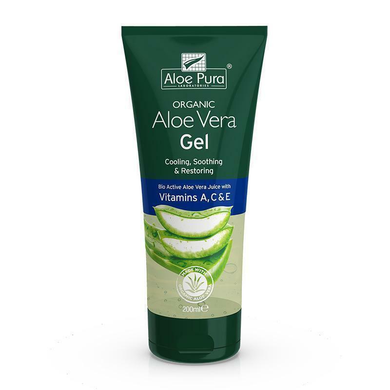 Aloe Pura Organic Aloe Vera Gel with A,C & E 200ml