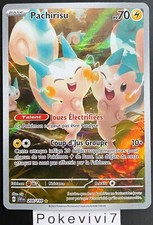 Carte Pokemon PACHIRISU 208/198 Holo Secrète EV1 Ecarlate et Violet SV1 FR NEUF