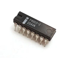 NOS Intel P4002-2 320-bit RAM Memory DIP-16 PMOS 4002 Series Vintage