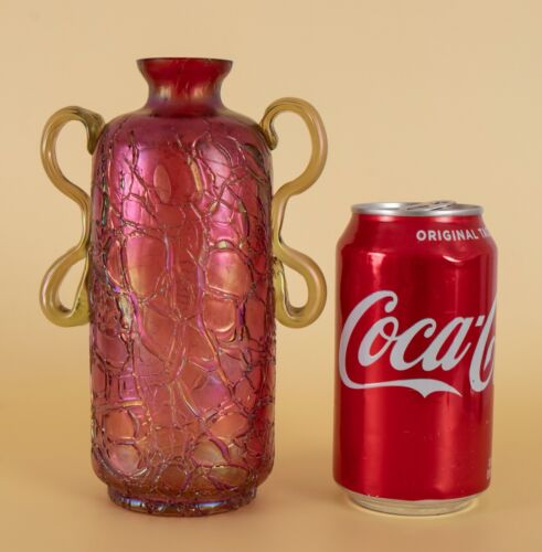 Loetz Vase Mimoza Purple - Picture 5 of 7